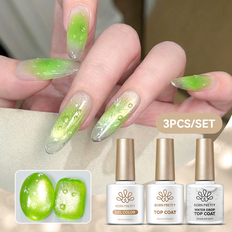 BORN PRETTY 10ml 3D Water Drop - огляд і ціна Cucumber Cooling Gel