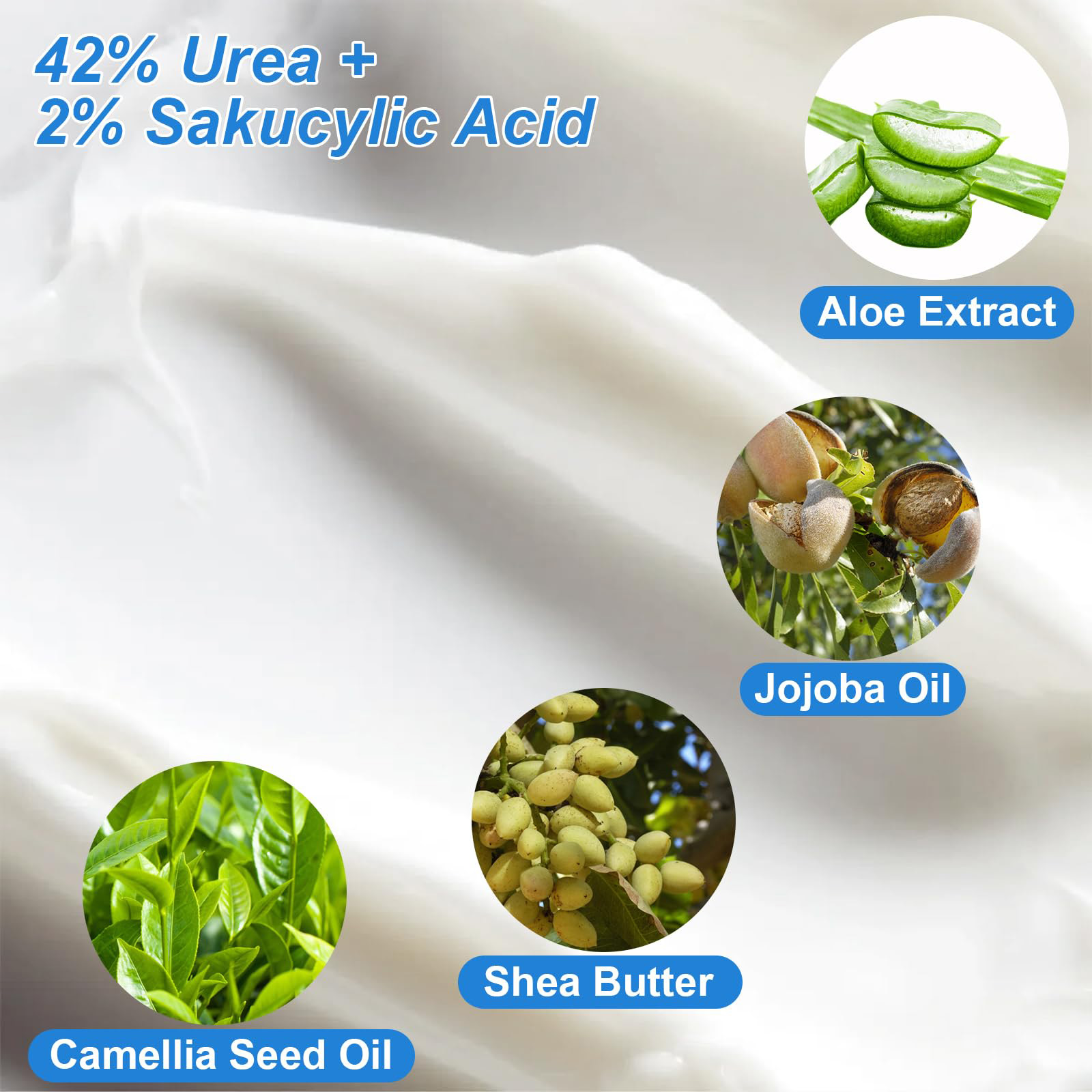 Urea Cream 42% Plus Salicylic  - огляд і ціна Skincare Salicylic Acid
